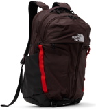 The North Face Brown & Black Surge Backpack