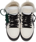 Off-White Off-White Leather Vulcanized High-Top Sneakers