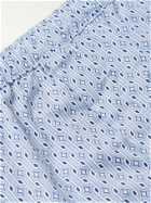 Derek Rose - Nelson Printed Cotton Boxer Shorts - Blue