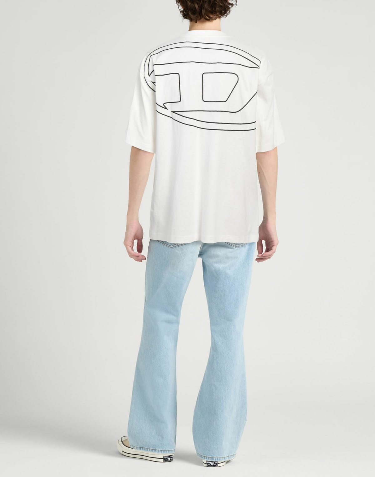 Diesel Mens T-shirt in White