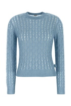 Loewe Pastel Light Blue Mohair Blend Sweater