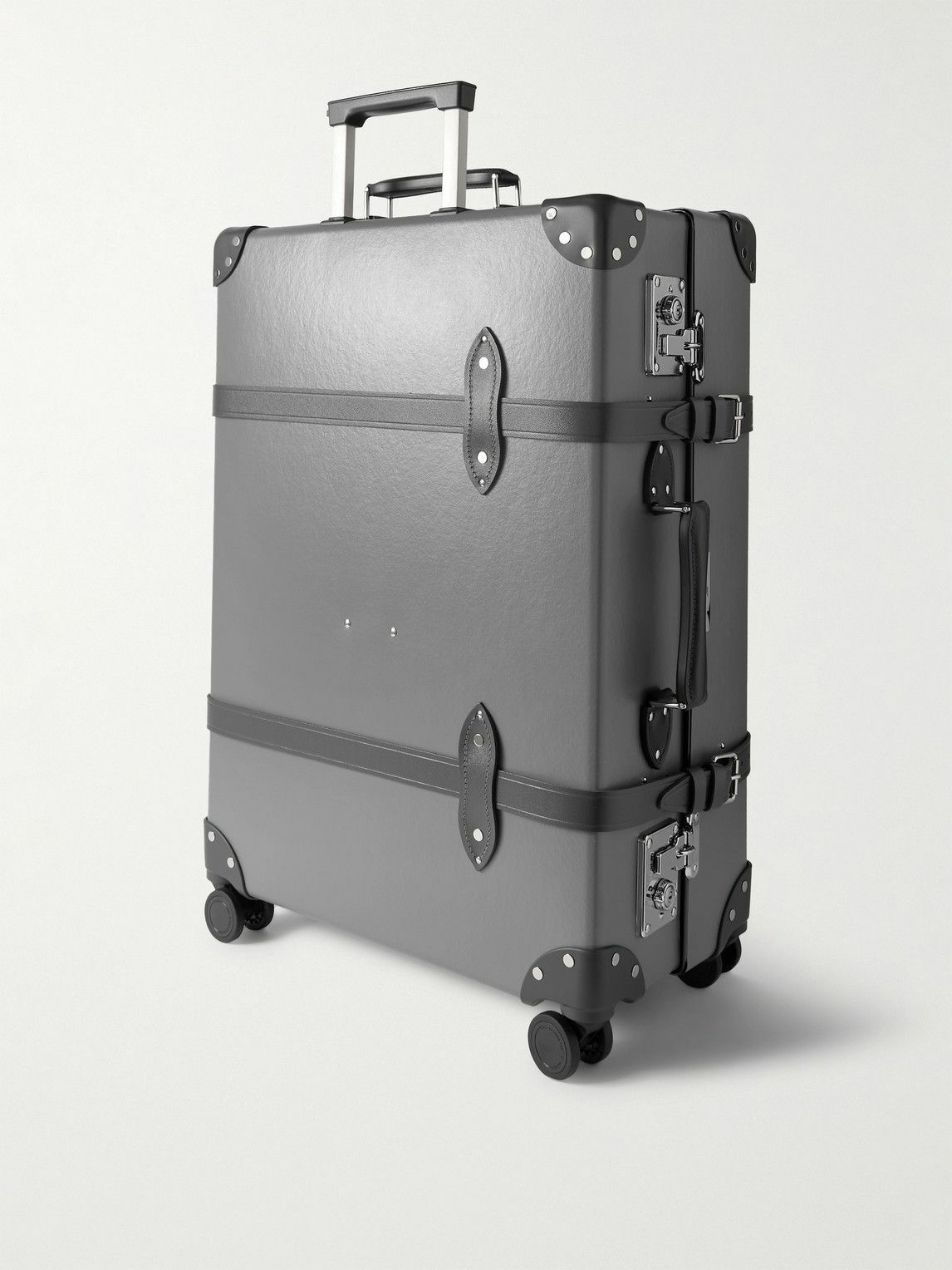 Globe-Trotter - 007 Leather-Trimmed Vulcanised Fibreboard Check-In Suitcase