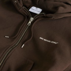MKI Women's Uniform Zip Hoodie Presented by END. in Coffee