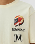 Market Grand Prix T Shirt Beige - Mens - Shortsleeves