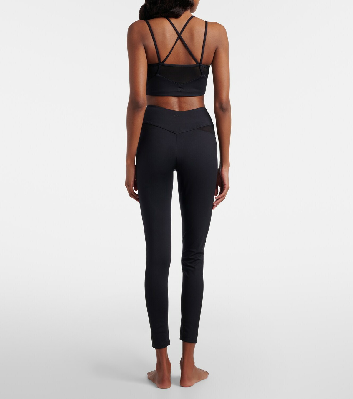 Eres Comaneci tulle-trimmed leggings