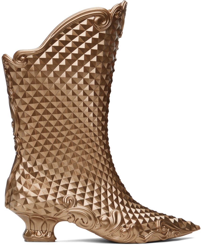 Y/Project Gold Melissa Edition Court Boots