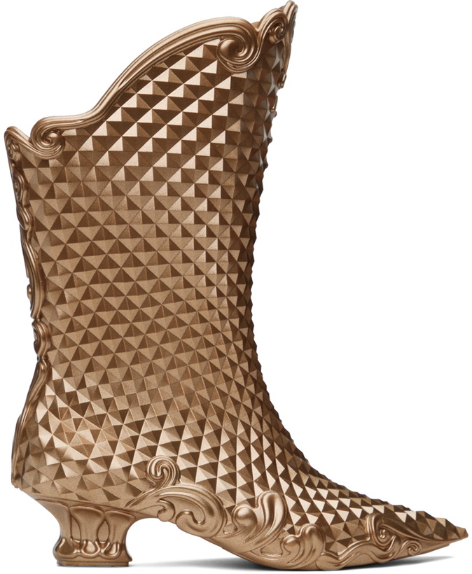Photo: Y/Project Gold Melissa Edition Court Boots