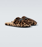 Dolce&Gabbana Leopard-print slippers