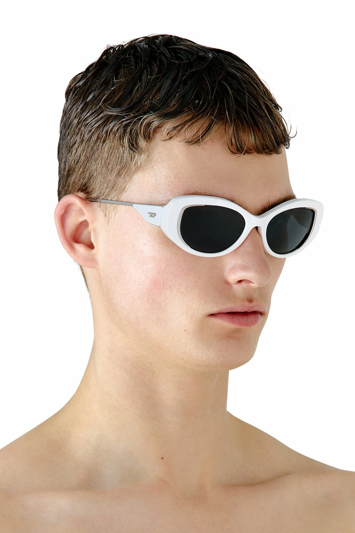 Diesel Cat-eye style sunglasses - Sunglasses - Unisex - White Diesel