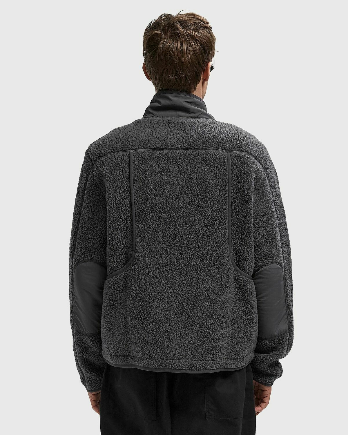 Pas Normal Studios Off-Race Pile Fleece Jacket Grey Men