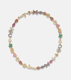Sydney Evan 14kt gold charm necklace with diamonds
