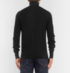 TOM FORD - Ribbed Cashmere and Silk-Blend Rollneck Sweater - Men - Black