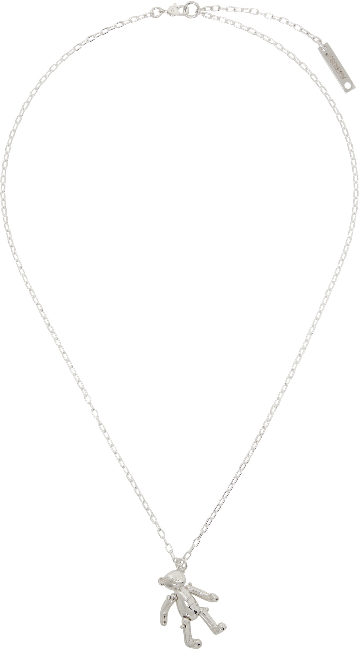 Peace Charm Necklace - Silver – Feature