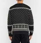 Neighborhood - Jacquard Knitted Sweater - Men - Black