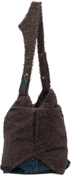 Kiko Kostadinov Brown & Navy Kaleidoscope Bag