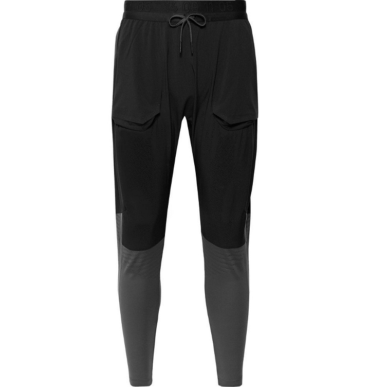Photo: Nike Running - Tech Pack Ripstop and Mesh Tights - Black