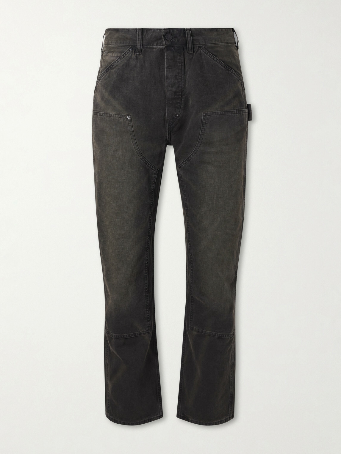 RRL - Hamilton Straight-Leg Cotton-Canvas Trousers - Brown