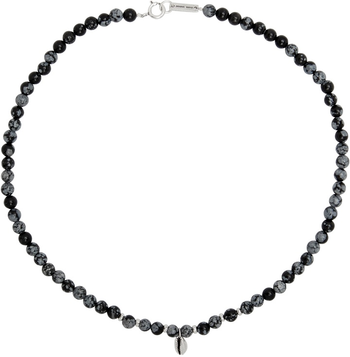 Photo: Isabel Marant Black Stone Necklace