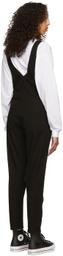 Carhartt Work In Progress Black Bib Overalls