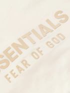 Fear of God Essentials Kids - Coaches Logo-Appliquéd Shell Jacket - Gray