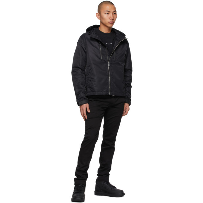 1017 ALYX 9SM Black Windbreaker Jacket