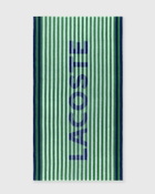 Lacoste Lmaster Beach Towel 90 C Mx160 Cm Blue/Green Home Deco