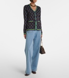 Etro Floral jacquard cardigan
