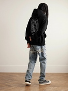 Gallery Dept. - Logo-Print Cotton-Jersey Hoodie - Black