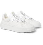 Givenchy - Wing Grosgrain-Trimmed Full-Grain Leather Sneakers - White