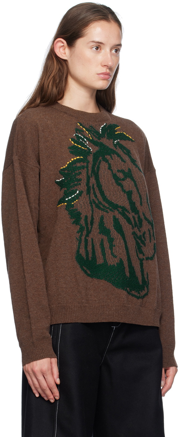 BROWN HORSE SWEATER main image 1