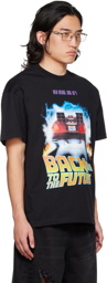 VTMNTS Black 'Back To The Future' T-Shirt