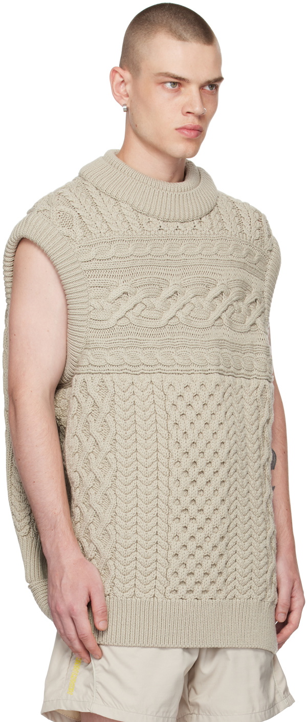 Robyn Lynch Gray Oversized Vest