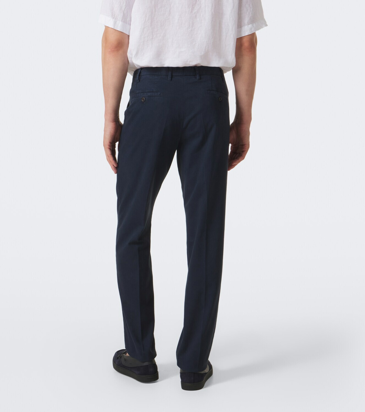 Fedeli Cotton-blend chinos