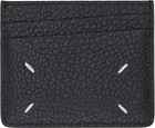 Maison Margiela Black Four Stitches Card Holder