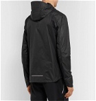 Nike Running - Ripstop Repel Hooded Jacket - Black