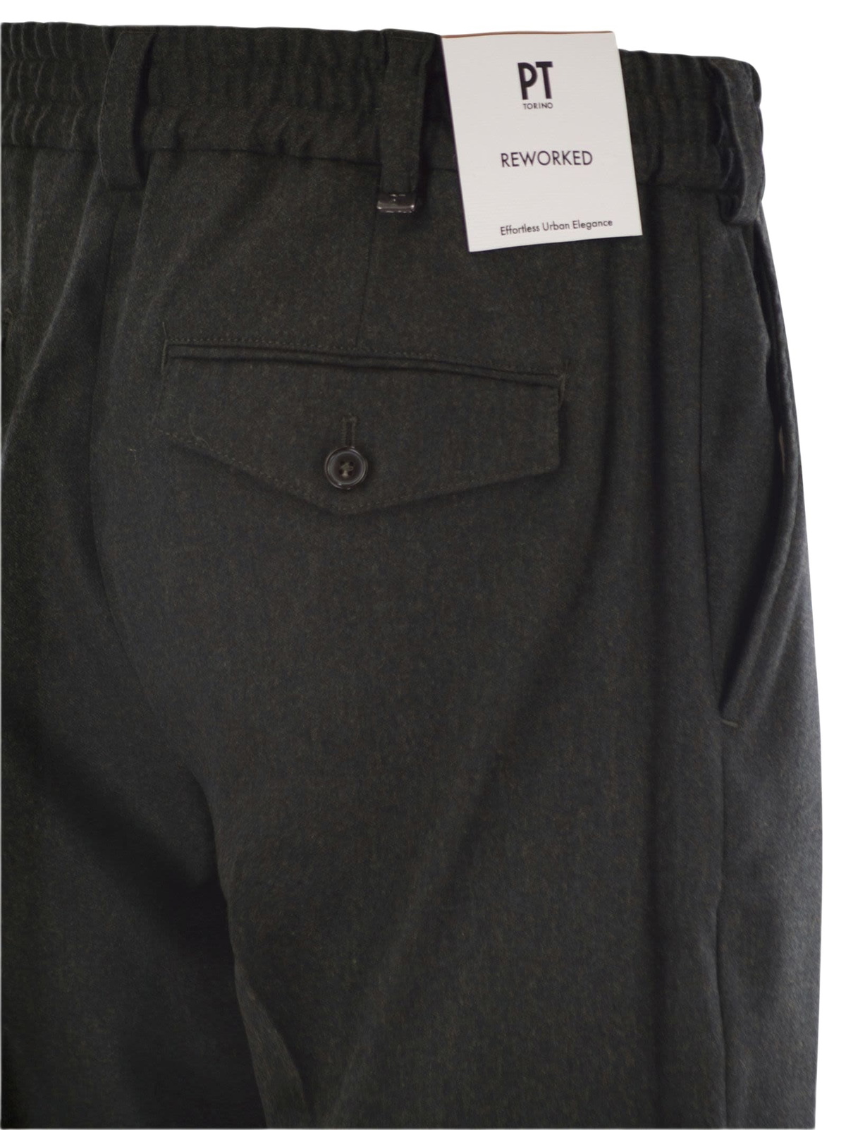 PT Torino The Rebel - Wool And Cashmere Trousers
