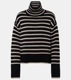 Lisa Yang Fleur striped cashmere sweater