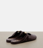 Loewe Pebble Soft leather mules