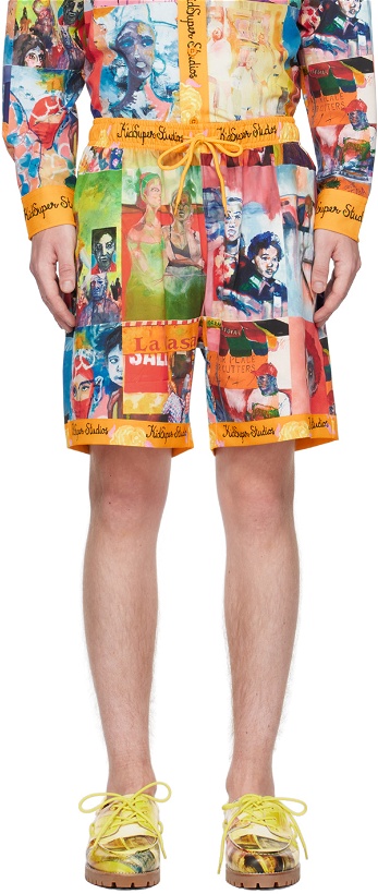 Photo: KidSuper Multicolor Breathing Life Into The Inanimate Shorts