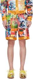 KidSuper Multicolor Breathing Life Into The Inanimate Shorts
