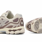 Asics GEL-NYC Sneaker in Cocoa Powder/Pure Silver