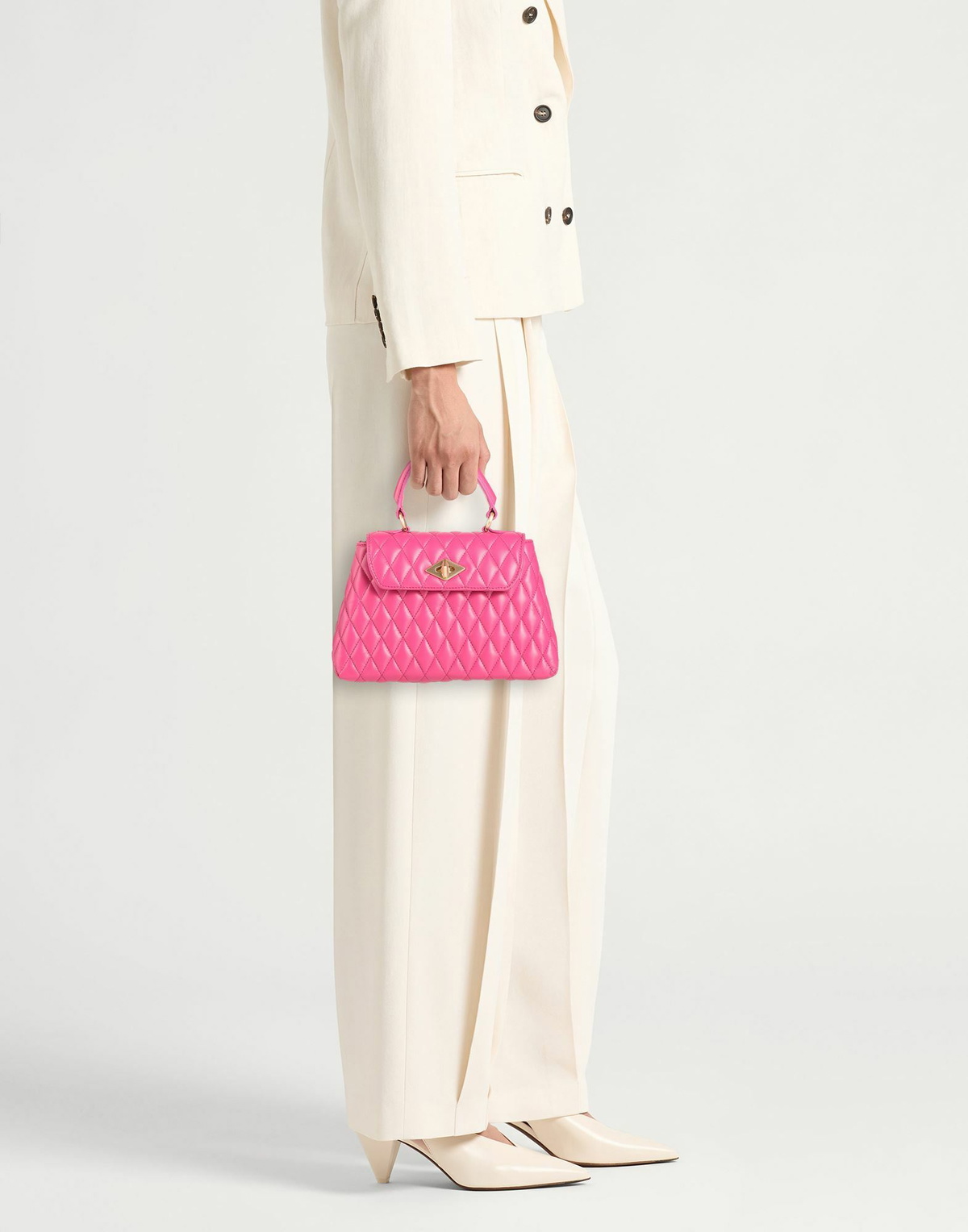 Ballantyne Womens Handbag Fuchsia