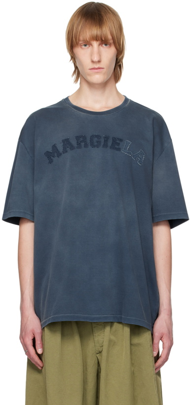 Photo: Maison Margiela Blue Heavy T-Shirt
