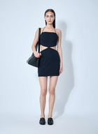 Rokh Cut-Out Mini Dress