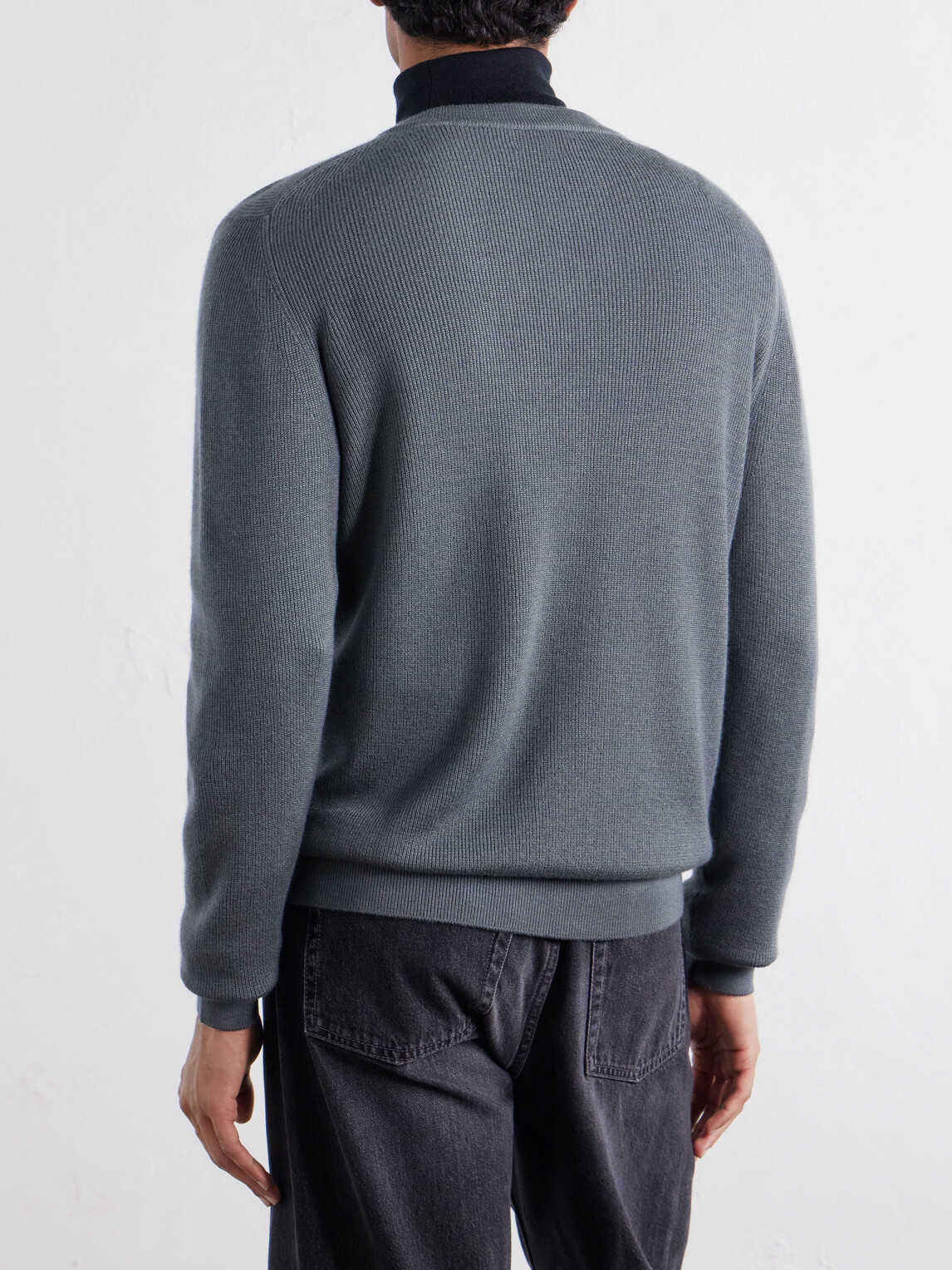 Begg & Co - Adrien Cashmere Sweater - Gray