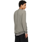 Rick Owens Taupe Tower Oversized Level Sweater