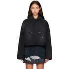 Balenciaga Black Cropped Jacket