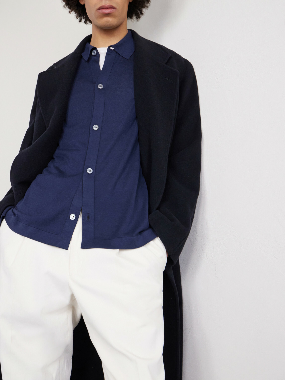 Lardini - Silk Shirt - Blue