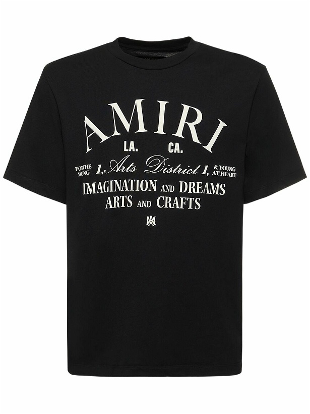 Photo: AMIRI - Arts District Cotton Jersey T-shirt