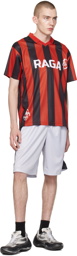 Raga Malak SSENSE Exclusive Red & Black Raga United T-Shirt